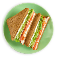 Сэндвич двойной с кетой и творожным сыром Шеф Перекрёсток, 190г