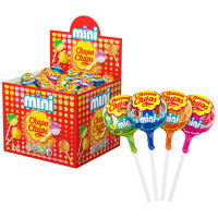 Карамель Chupa Chups Mini со вкусом клубники яблока апельсина колы, 600г