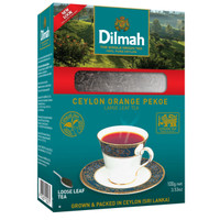 Чай Dilmah чёрный цейлонский крупнолистовой, 100г