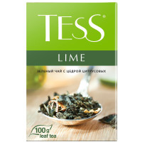 Чай Tess Лайм зелёный листовой, 100г