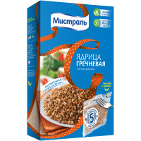 Гречка Мистраль ядрица, 5х80г