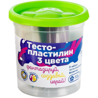 Тесто-пластилин Genio Kids 3 цвета для детской лепки TA1047