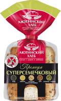 Хлеб Аютинский Хлеб Суперсемечковый тостовый премиум пшеничный нарезка, 330г