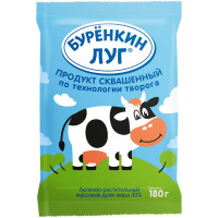 Продукт Буренкин Луг сквашенный по технологии творога белково-растительный 30%, 180г