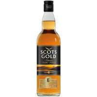 Виски Scots Gold Black шотландский купажированный 40%, 700мл