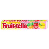 Конфеты Fruittella желейные ассорти клубника-апельсин-лимон, 41г