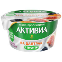 Продукт творожный Активиа курага-чернослив-инжир 3.5%, 135г