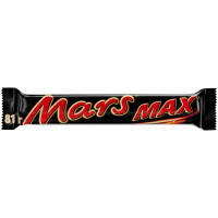 Батончик шоколадный Mars Max с нугой и карамелью в молочном шоколаде, 81г
