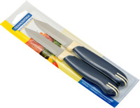 Набор ножей Tramontina Multicolor для овощей 2 предмета, 7.5см