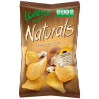 Чипсы картофельные Naturals со вкусом белых грибов, 100г