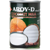 Молоко кокосовое мякоть Aroy-D 17-19%, 400мл