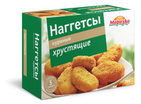 Наггетсы Морозко куриные хрустящие, 300г