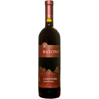 Вино Batono Саперави красное сухое 10-12%, 750мл