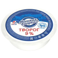 Творог Минская Марка 9%, 355г