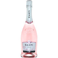 Вино игристое Canti Rose Extra Dry розовое сухое 11%, 750мл