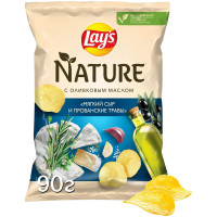 Чипсы Lay's Nature Мягкий сыр-Прованские травы, 90г