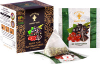 Напиток чайный Русский Иван-чай Премиум смородина с травами в пирамидках, 12x5г