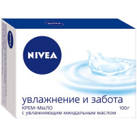 Крем-мыло Nivea с миндальным маслом, 100г