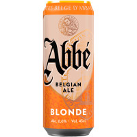 Пивной напиток Аббе Блонд пастеризованный, 450мл