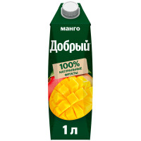 Напиток сокосодержащий Добрый из манго, 1л