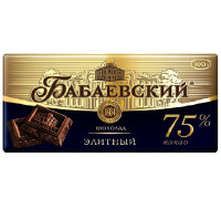 Шоколад горький Бабаевский Элитный 75%, 90г