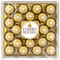 Конфеты Ferrero Rocher молочный шоколад и лесной орех, 300г