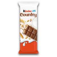 Шоколад молочный Kinder Chocolate Country со злаками, 23.5г