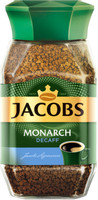 Кофе Jacobs Monarch Decaff растворимый без кофеина, 95г