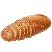 Хлеб Родные просторы ржано-пшеничный с отрубями нарезка, 350г