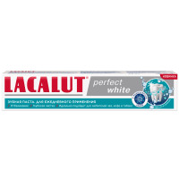 Зубная паста Lacalut Perfect white 75мл