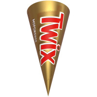 Мороженое Twix Карамель с рисовыми шариками в молочном шоколаде 5%, 68г