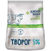 Творог 5% Зелёная Линия, 300г