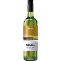 Вино Ривьера белое полусладкое 10-12%, 750мл