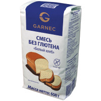 Смесь для выпечки Garnec Белый хлеб без глютена, 600г