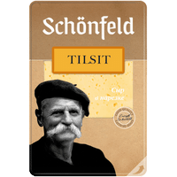 Сыр Schonfeld Тильзитер нарезка 45%, 125г