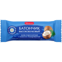 Халва Мишкино подсолнечная с кокосом глазированная, 50г