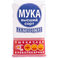 Мука Нижегородская Кристалл высшего сорта, 2кг