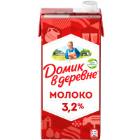 Молоко Домик в деревне ультрапастерилизованное 3.2% 950мл