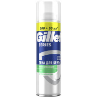 Пена для бритья Gillette Sensitive тройная защита, 250мл