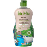 Средство для мытья посуды-овощей-фруктов BioMio без запаха, 450мл