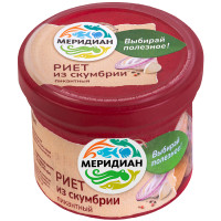 Риет Меридиан пикантный из скумбрии, 100г