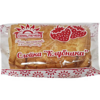 Слойка Пятигорский ХК Клубника, 90г