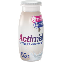 Продукт Actimel кисломолочный сладкий обогащенный 1.6%, 95мл