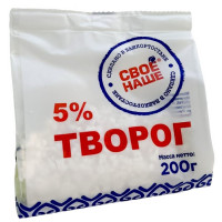 Творог Своё Наше 5%, 200г