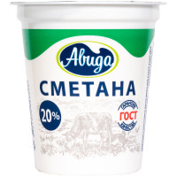 Сметана Авида 20%, 300г