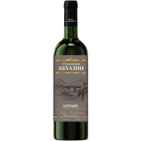 Вино Традиции Абхазии Апхын красное полусладкое, 10.0-12.0%, 750мл
