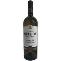 Вино Medjida Мцване белое полусладкое 12%, 750мл