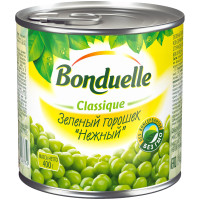 Горошек Bonduelle Classique зелёный, 400г
