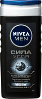 Гель Nivea Men для душа Сила угля мужской, 250мл