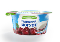 Йогурт Талицкий вишня-черешня 3%, 125г